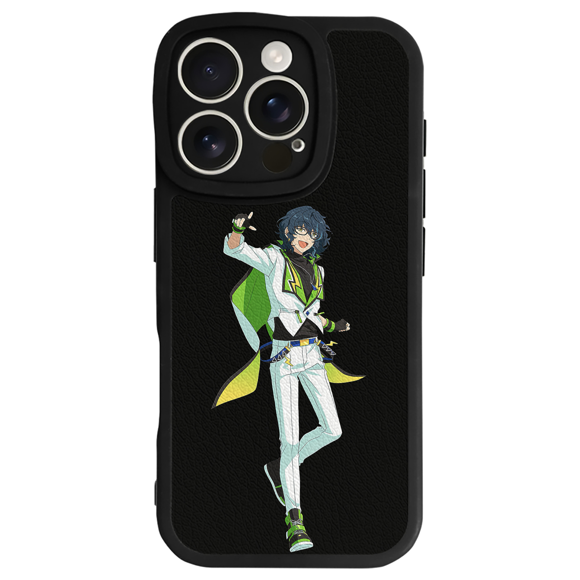 （画像用） あんさんぶるスターズ! Ensemble Stars 【iPhone 16シリーズ対応】シリコンスマホケース（レザー調） 材質：シリコン